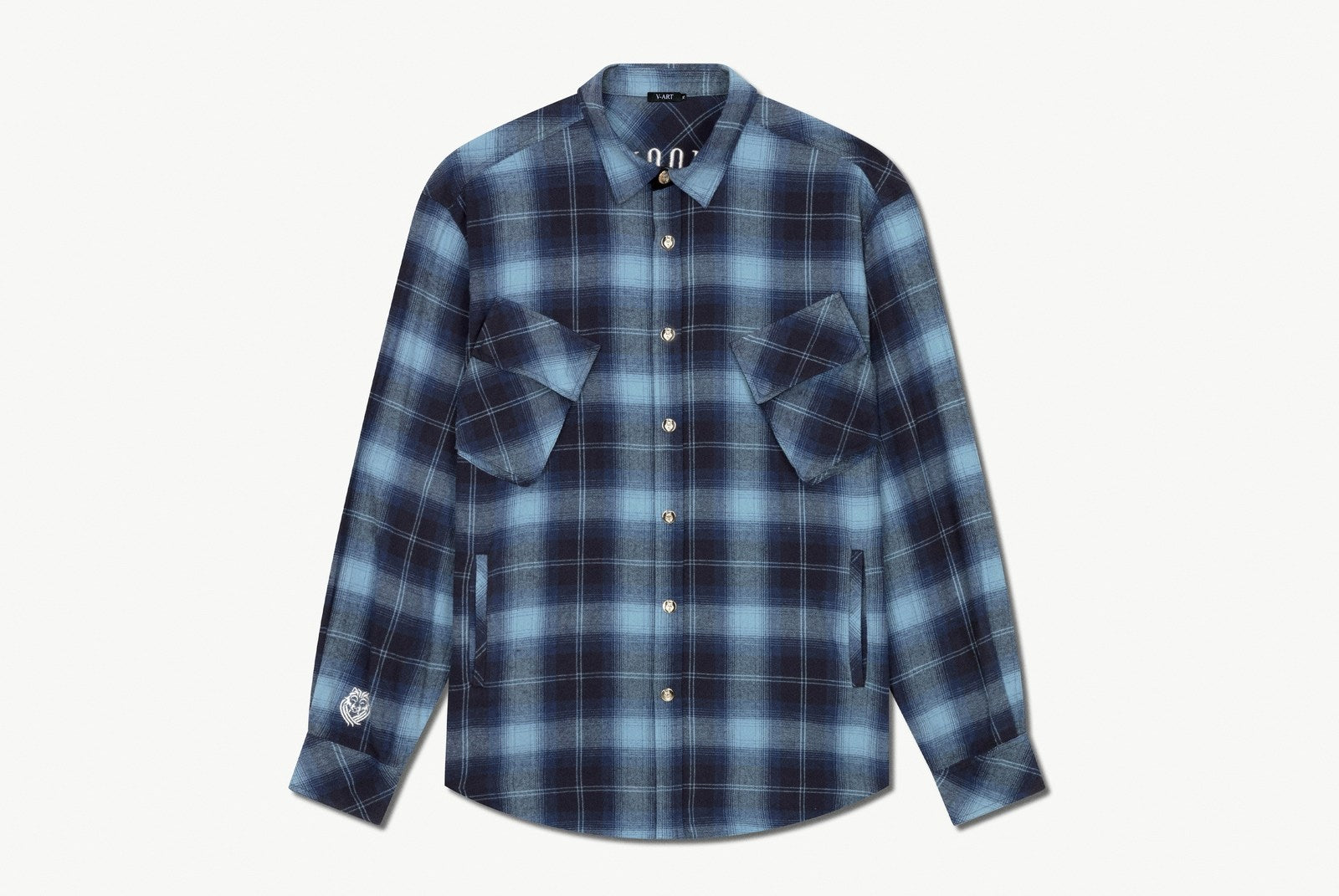 Full Moon Club Shirt '23 - Blue Flannel Shirt