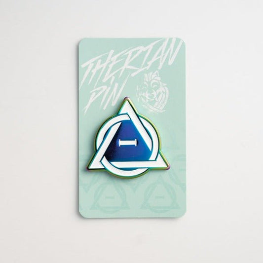 Therian Enamel Pin: Iridescent Enamel Pin