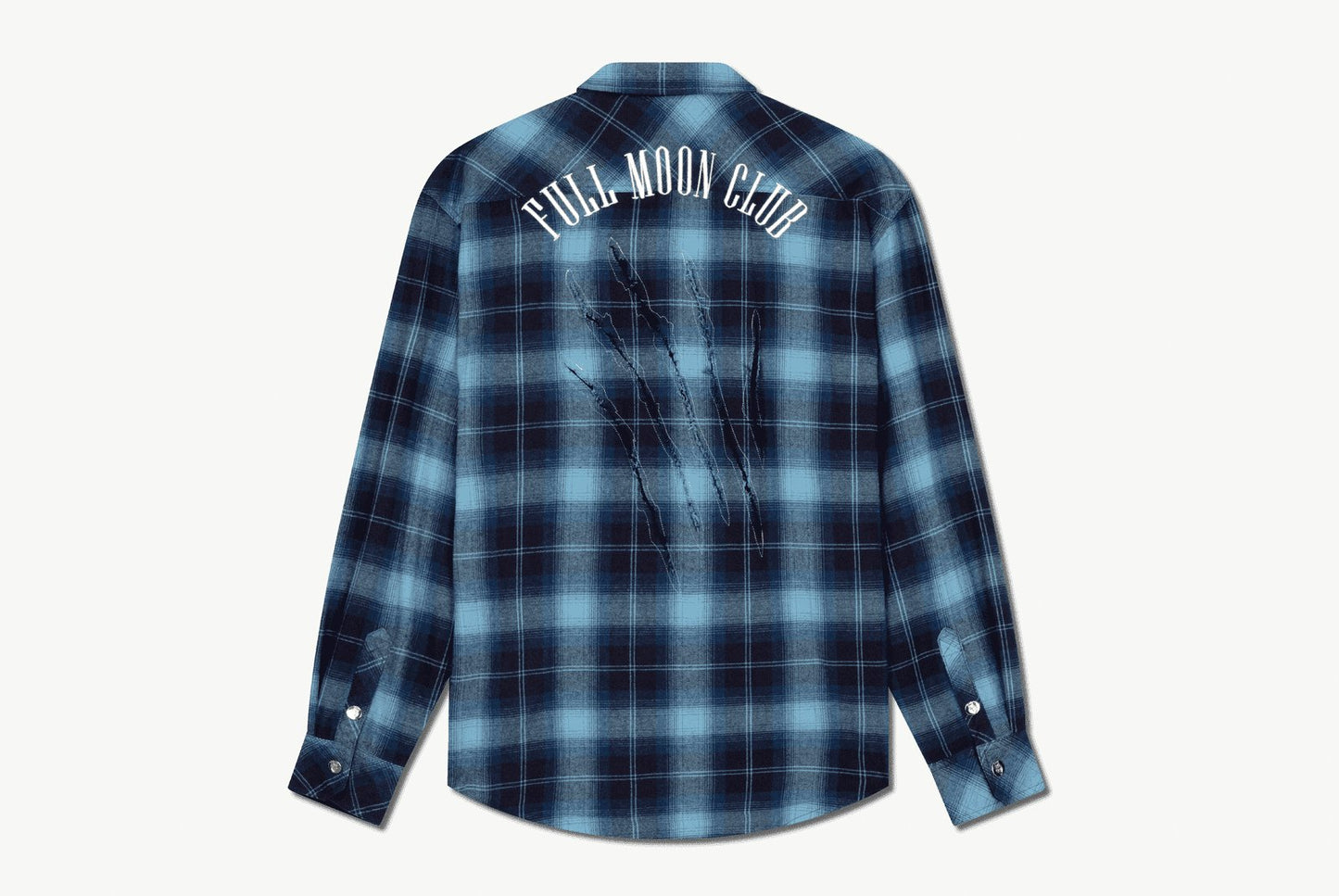 **PRE-ORDER** Full Moon Club Shirt '23 - Blue Flannel Shirt
