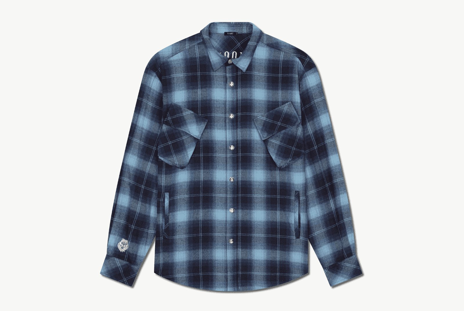 Full Moon Club Shirt '23 - Blue Flannel – V-ART