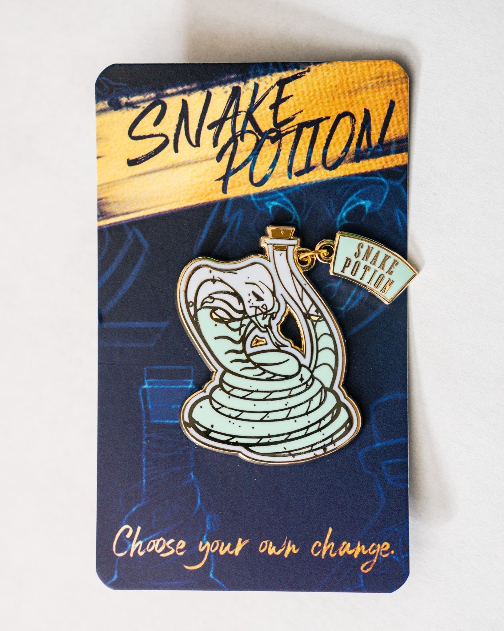 Snake Potion Pin Enamel Pin