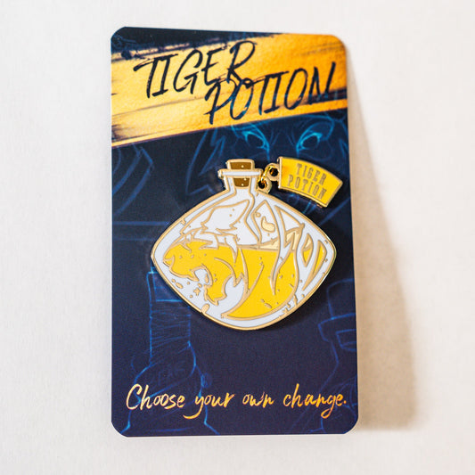 Tiger Potion Pin Enamel Pin